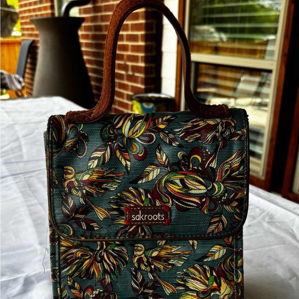 Sakroots Boho Print Insulated Lunch Bag